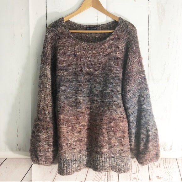 American Eagle Outfitters Sweaters - American Eagle • Oversized Bubble Sleeve Sweater